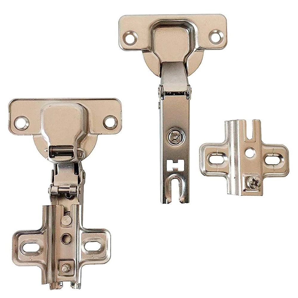 2 X 100° int. absorb. euro clip-on door hinge