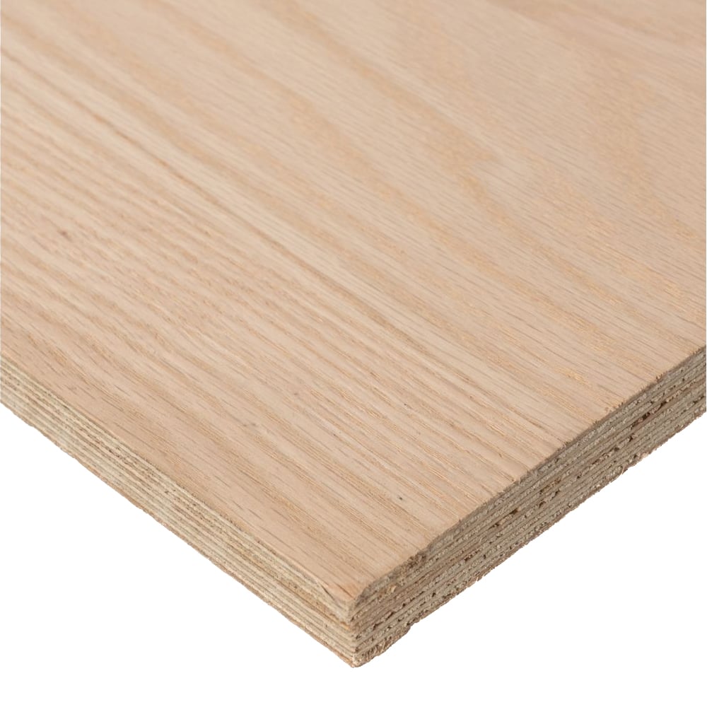 Red oak panels - 4' x 8'