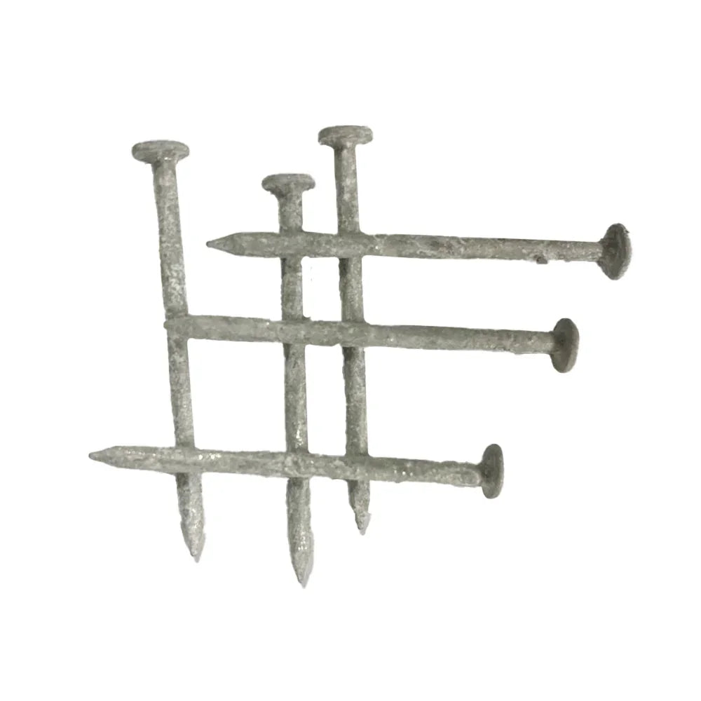 Clous vrillés galvanisés à chaud 1 1/2'', 1000 (bte)
