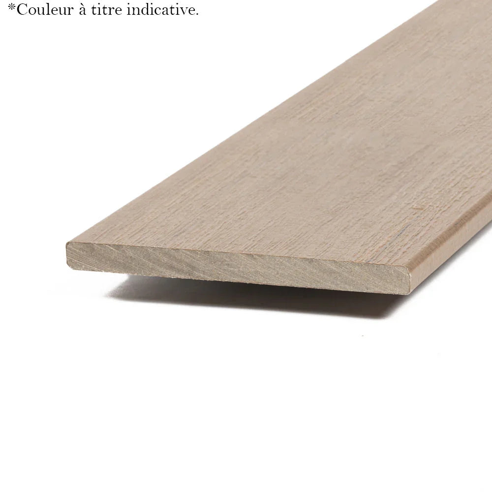 Contremarche de terrasse en Composite 9/16" x 7 1/4" x 12' TimberTech Legacy - Ashwood