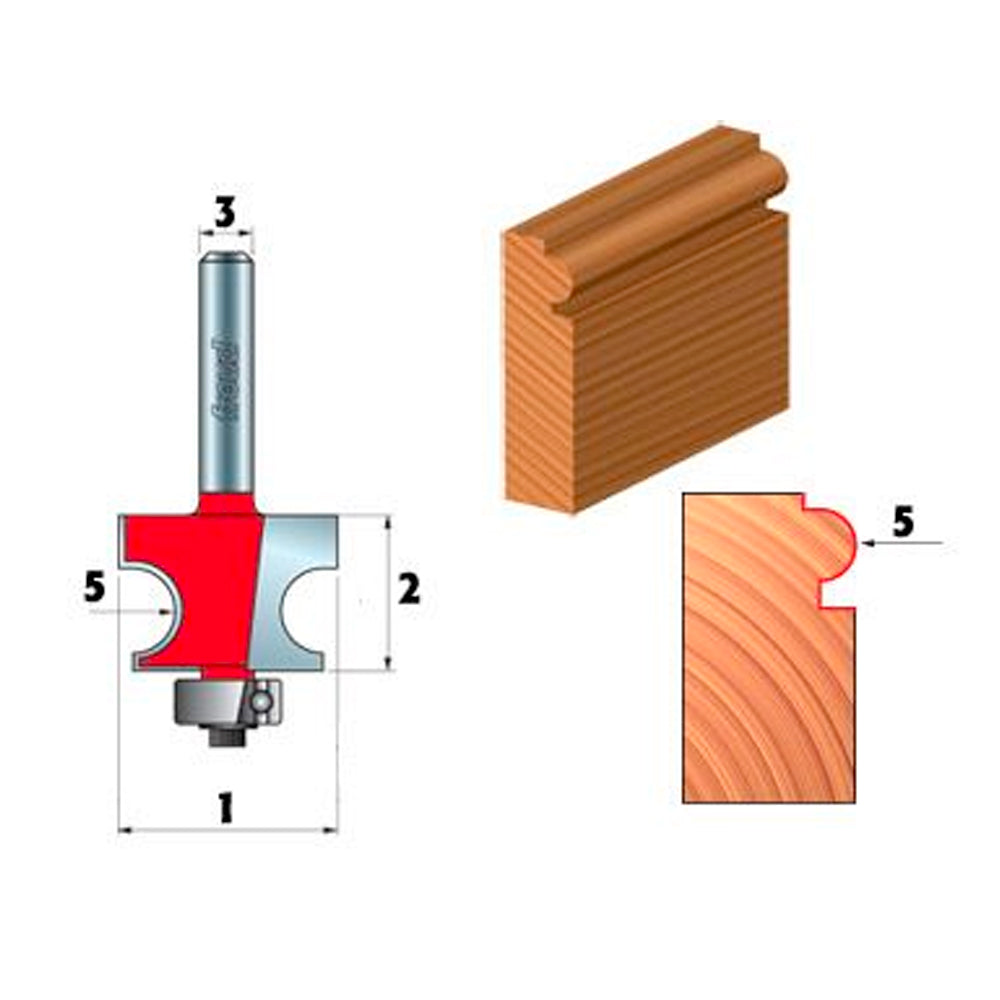 Mèches de toupie pour cordon traditionnel - Freud