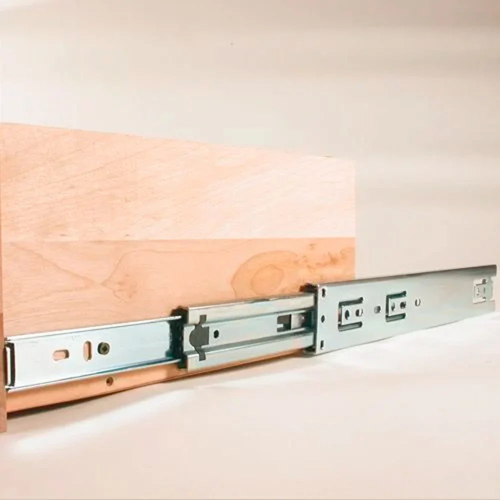 Coulisses pleine extension pour tiroir Soft Close (2/pqt)