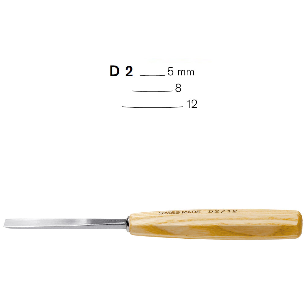 Gouges pour amateurs N°D2 - Pfeil. Fabriqué en Suisse