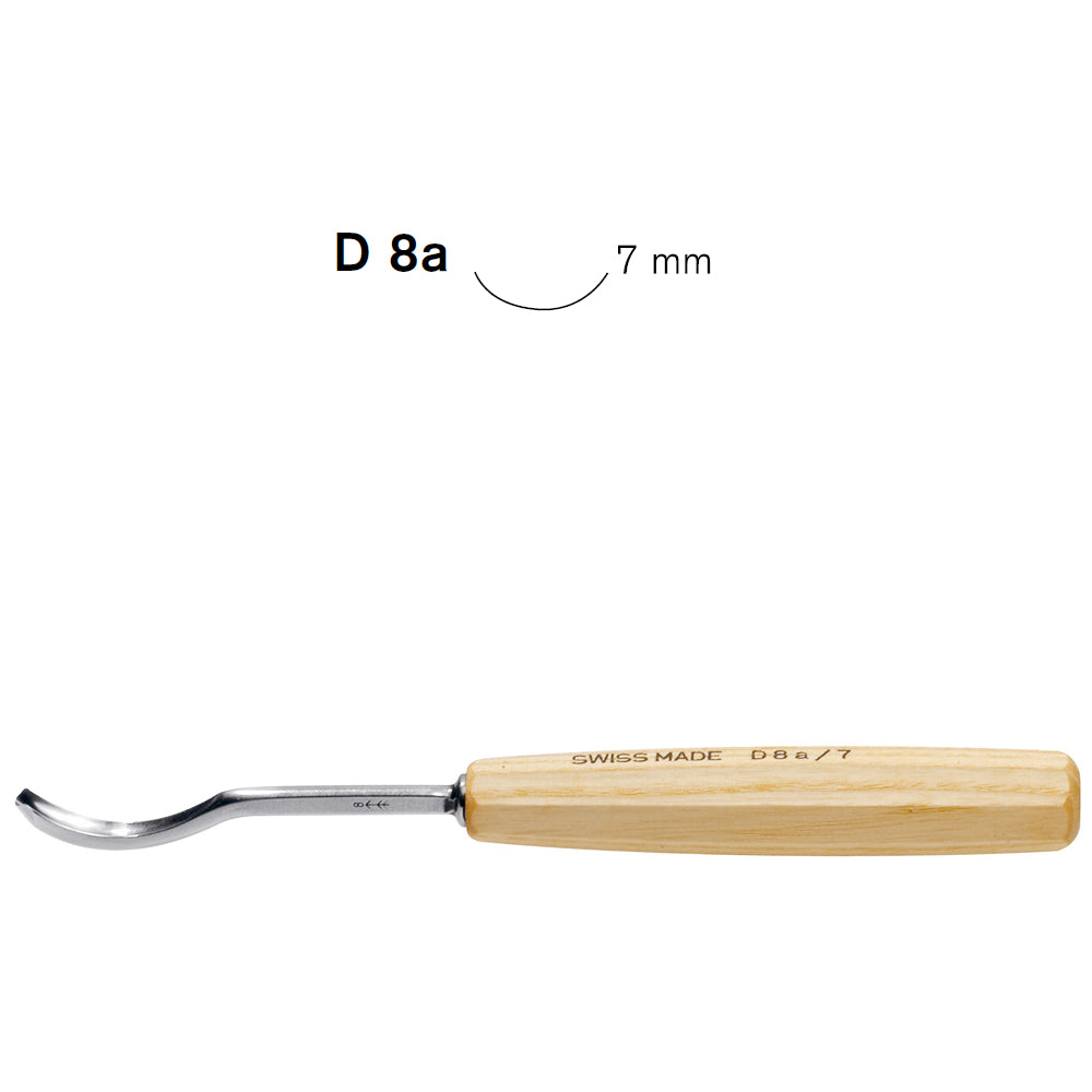Gouges pour amateurs N°D8A - Pfeil. Fabriqué en Suisse