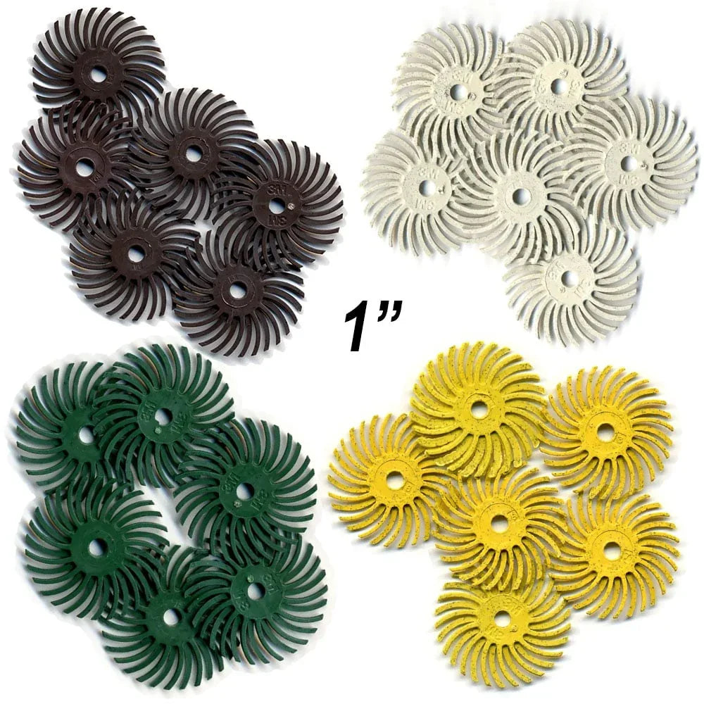 Disques à soies radiales 1" (6/pqt) - Foredom 3M