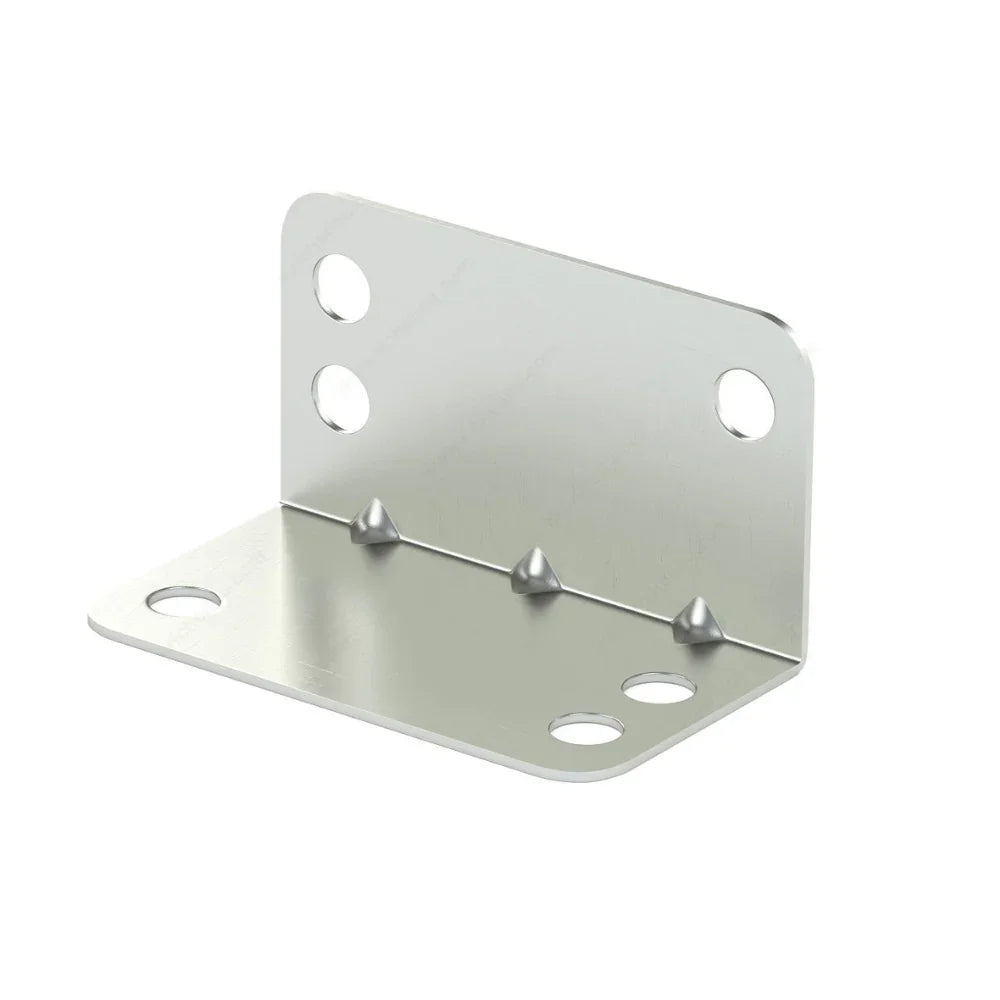 Équerre fini zinc 3/4'' x 2'' - 5/pqt