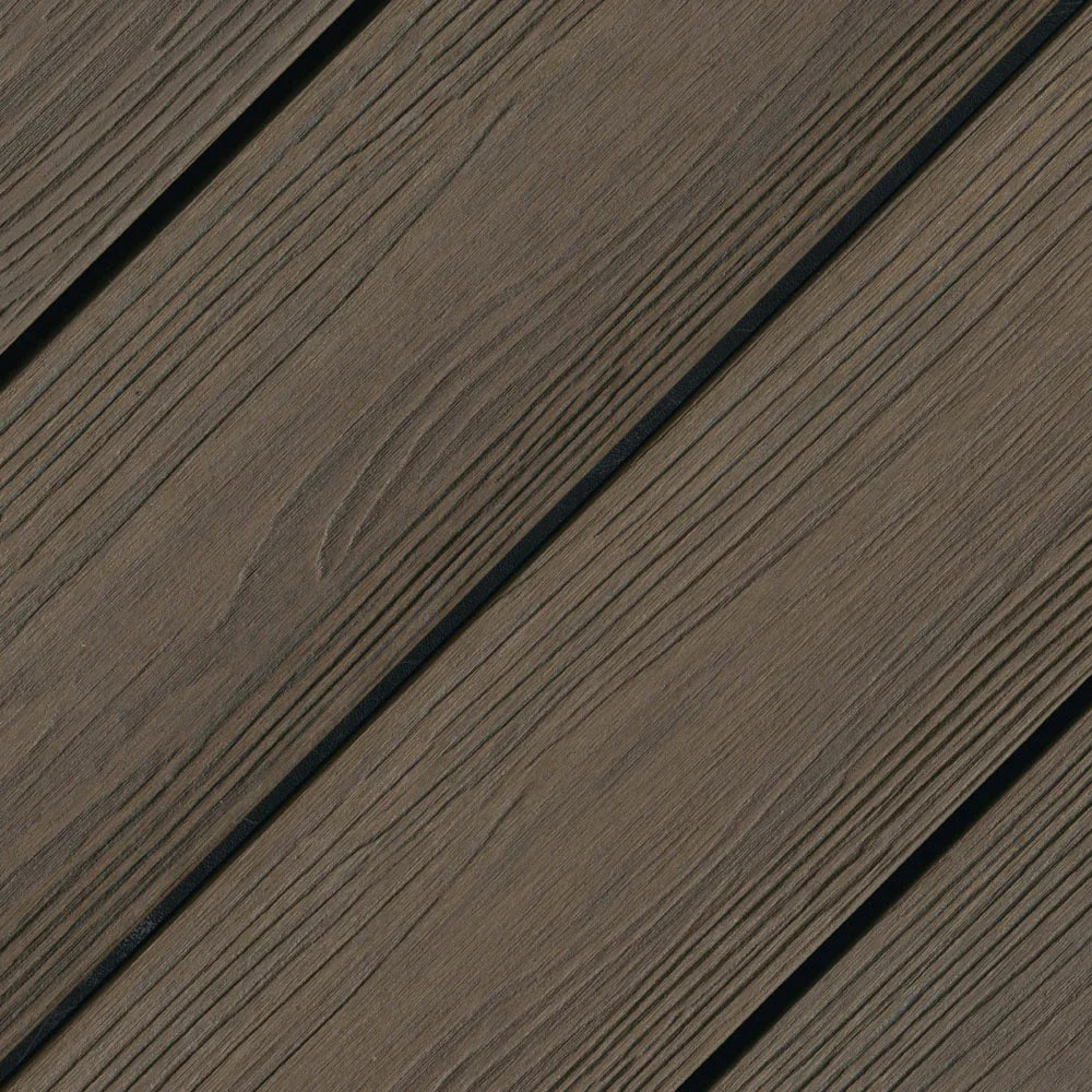 Grooved Decking Board 1"x6" (0,945"x5,5") Eva-Last PVC Apex Plus - Brazilian Teak