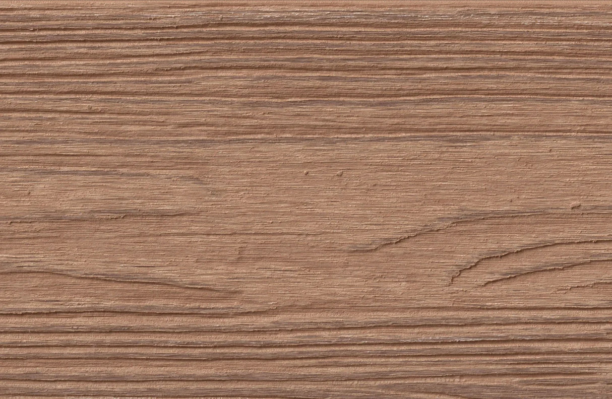 Contremarche de terrasse en PVC 1"x8"x12' (0,55"x7,24"x12’) Eva-Last Apex Plus - Chestnut Cedar