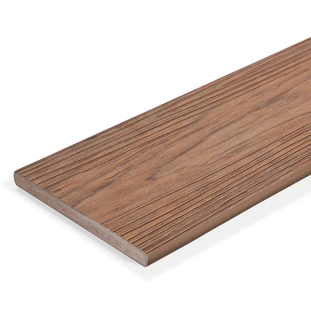 Fascia de terrasse en PVC 1"x12"x12' (0,63"x11,2"x12’) Eva-Last Apex Plus - Chestnut Cedar