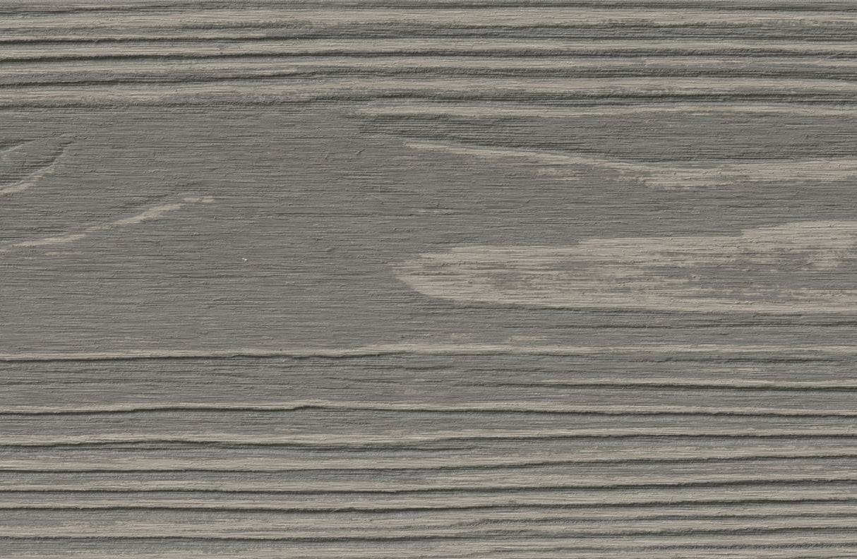 Planche de terrasse de départ en PVC 1"x6"x20' (0,945"x5,5"x20’) Eva-Last Apex Plus - Grey Slate