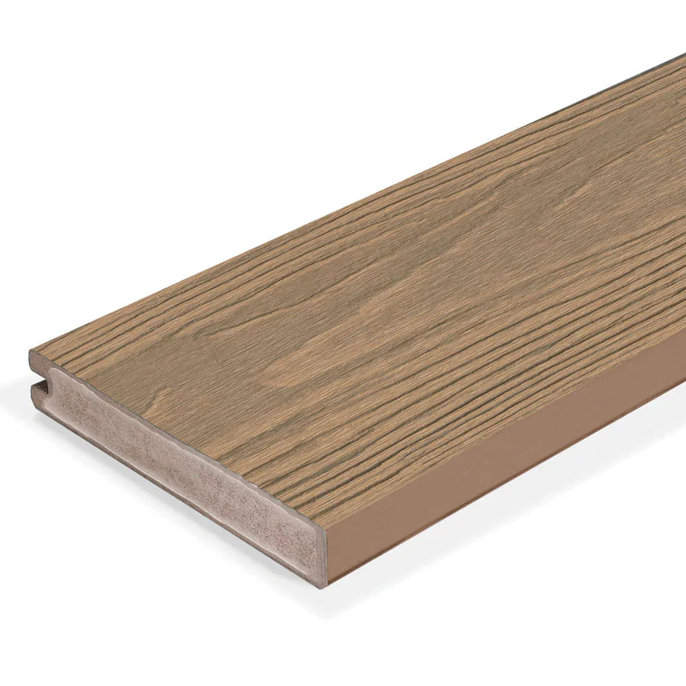 Starter Decking Board 1"x6"x20' (0,945"x5,5"x20’) Eva-Last PVC Apex Plus - Himalayan Cedar
