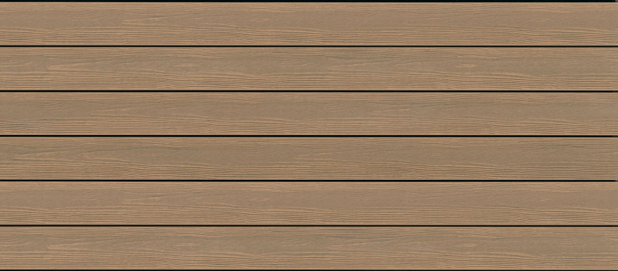 Grooved Decking Board 1"x6" (0,945"x5,5") Eva-Last PVC Apex Plus - Himalayan Cedar