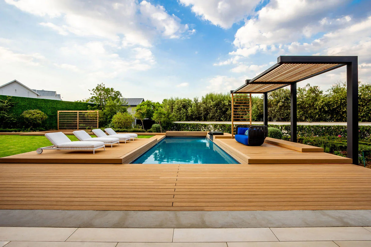 Fascia de terrasse en PVC 1"x12"x12' (0,63"x11,2"x12’) Eva-Last Apex Plus - Himalayan Cedar