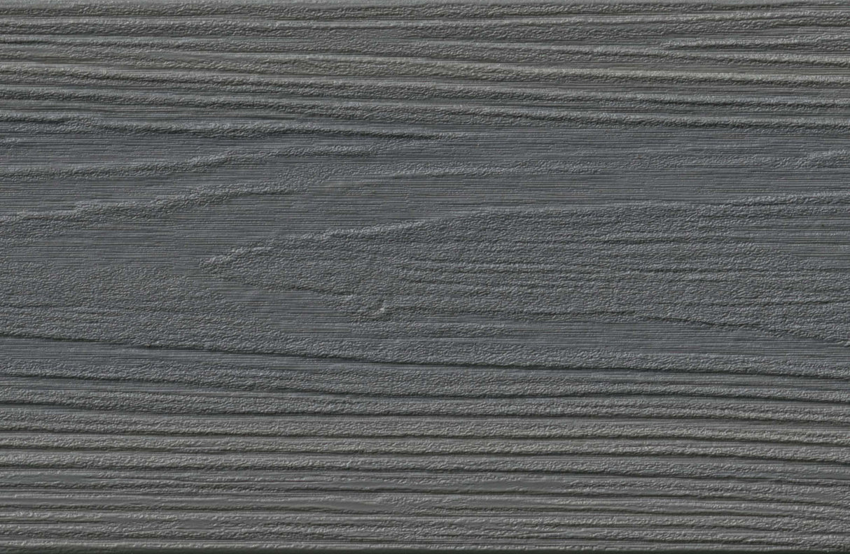 Contremarche de terrasse en Composite 1"x8"x12' (0,65"x7,24"x12’) Eva-Last Infinity - Concrete Grey
