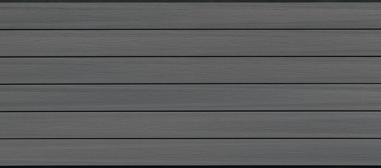 Contremarche de terrasse en Composite 1"x8"x12' (0,65"x7,24"x12’) Eva-Last Infinity - Concrete Grey