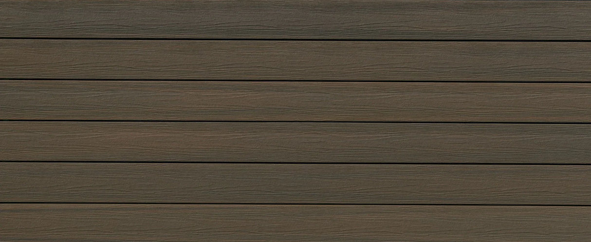 Planche de terrasse rainurée en Composite 1" x 6" (0,9"x5,35") Eva-Last Infinity - Tiger Cove