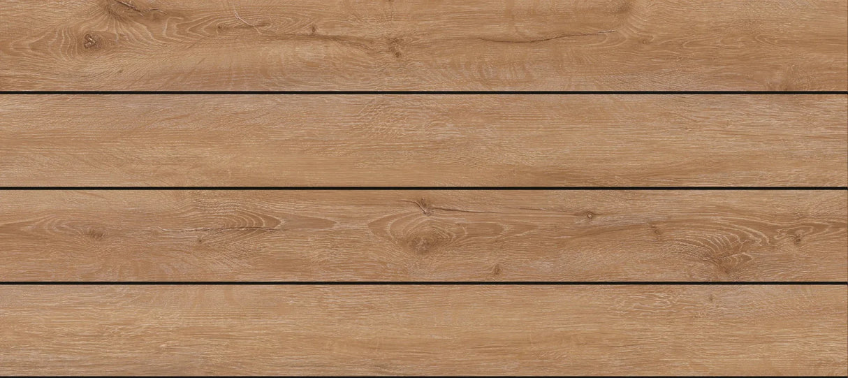 Fascia de terrasse en PVC 1"x10"x12' (0,59"x9,8"x12’) Eva-Last Pioneer - Barrel Oak