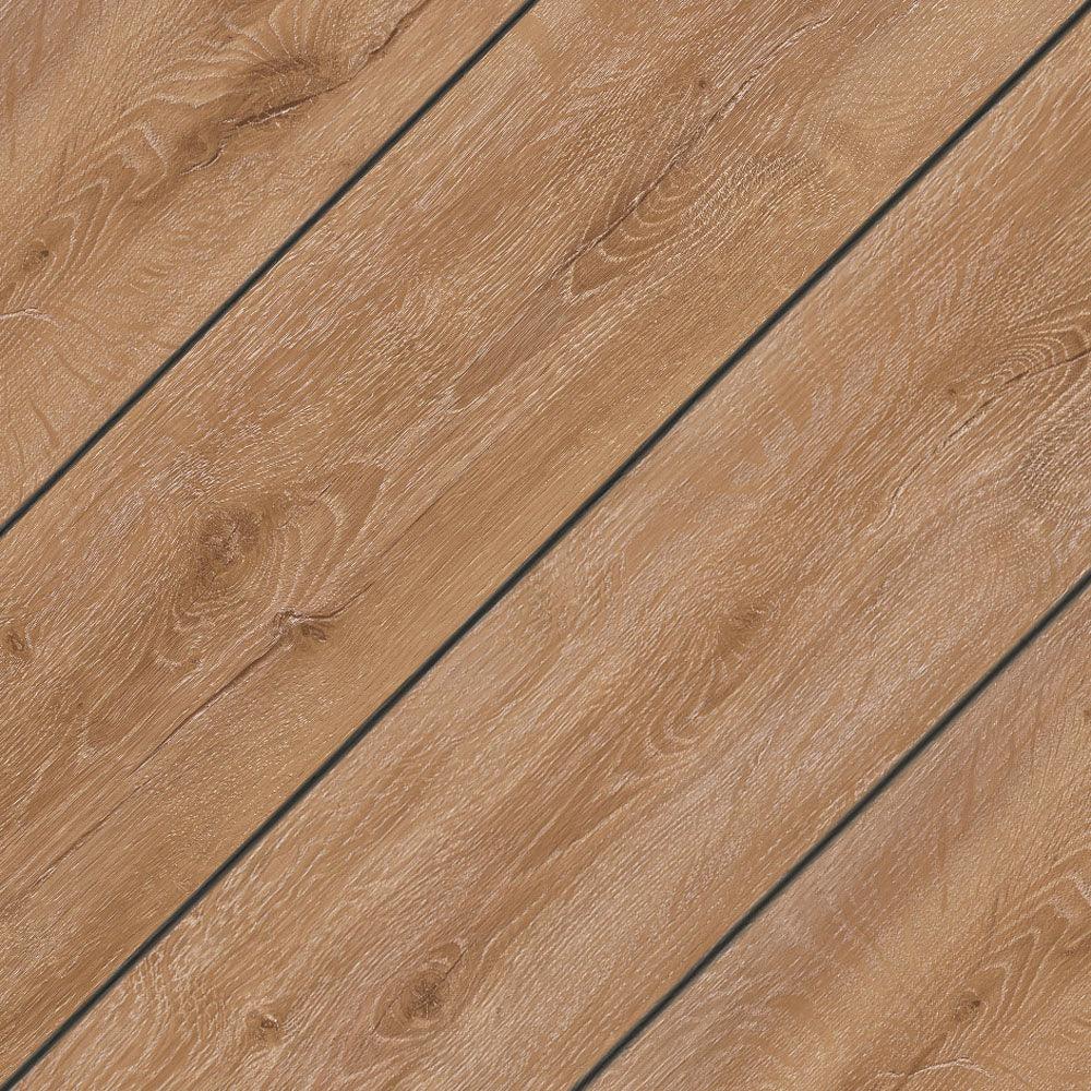 Planche de terrasse rainurée en PVC 1"x6" (0,826"x5,7") Eva-Last Pioneer - Barrel Oak