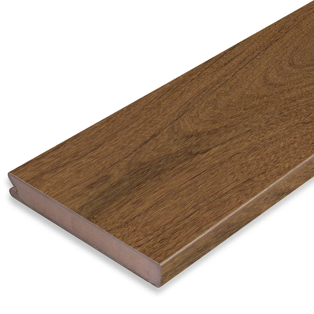 Planche de terrasse de départ en PVC 1"x6"x20' (0,826"x5,7"x20’) Eva-Last Pioneer - Natural Ipe
