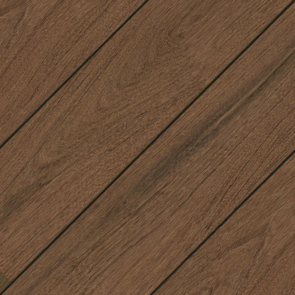 Planche de terrasse rainurée en PVC 1"x6" (0,826"x5,7") Eva-Last Pioneer - Natural Ipe