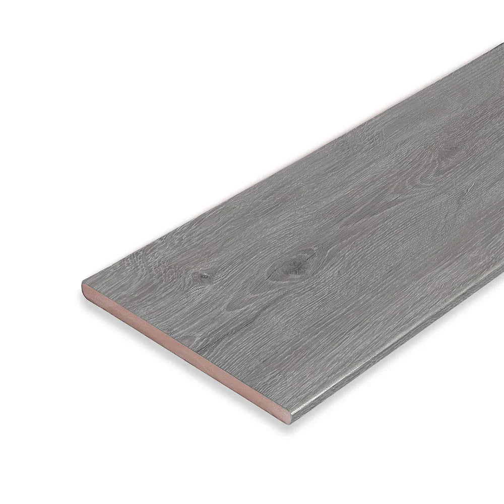 Riser 1"x8"x12' (0,55" x 7,25" x 12’) Eva-Last PVC Pioneer - Weathered Ash