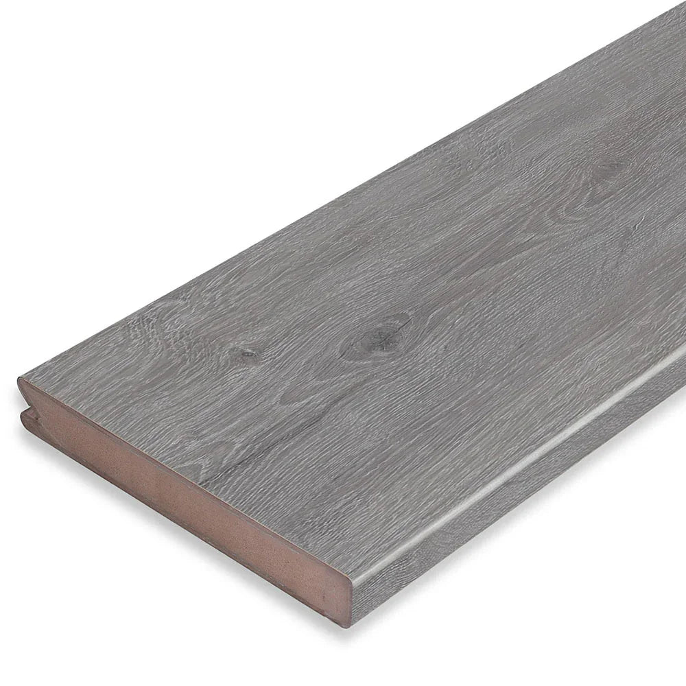 Starter Decking Board 1"x6"x20' (0,826"x5,7"x20’) Eva-Last PVC Pioneer - Weathered Ash
