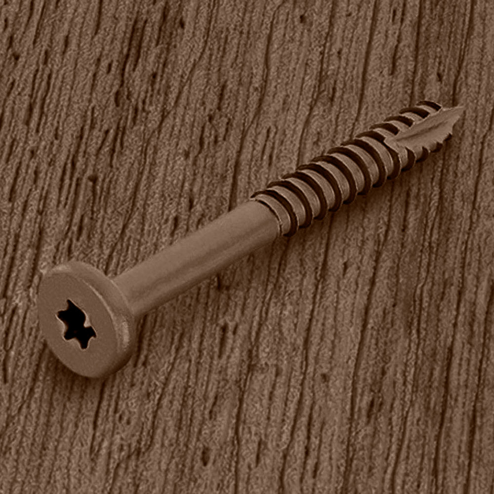 Vis carbone/époxy pour fascia 1-7/8" - #9 (100/pqt) - Sand #64