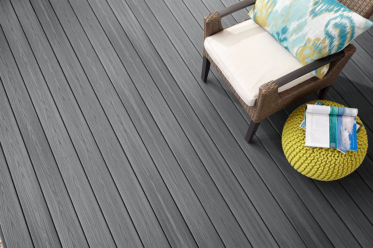 Square Decking Board 1"x6"x20' Fiberon Composite Good Life Escape - Beach House