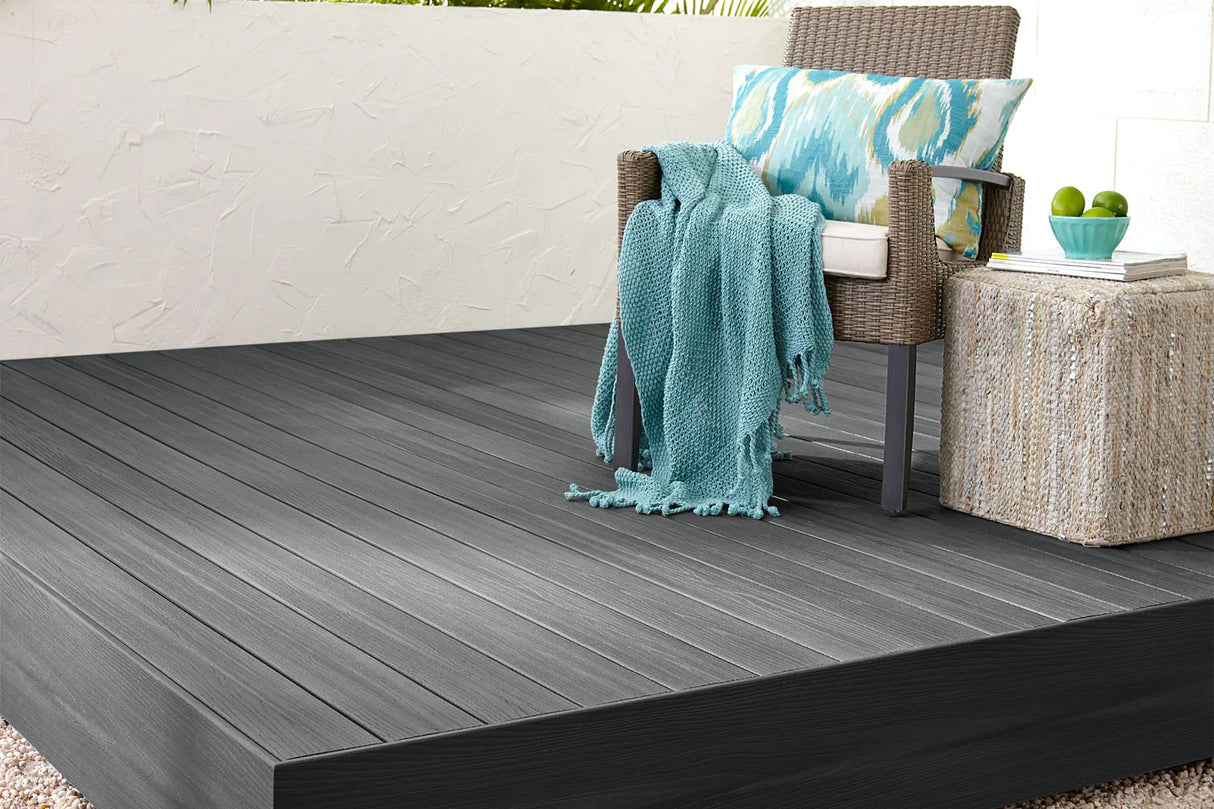 Riser 3/4" x 7 1/4" x 12' Fiberon Composite Good Life Escape - Beach House