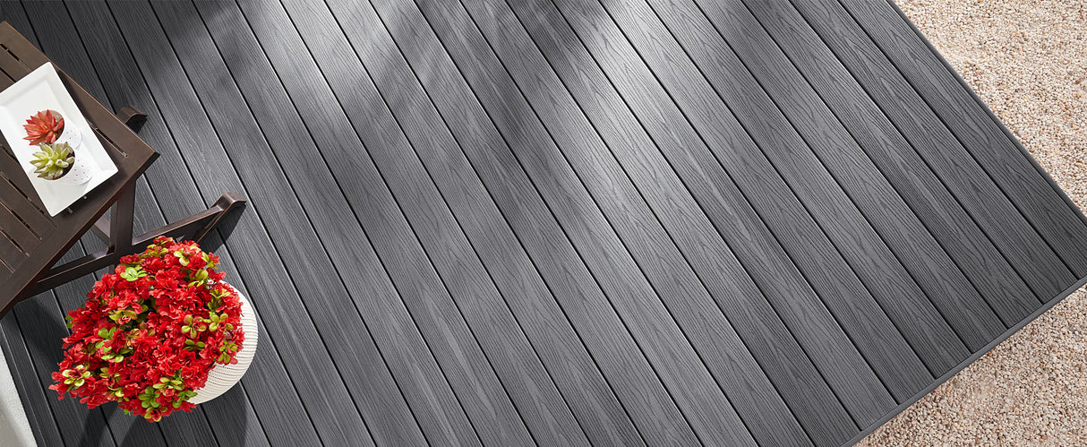 Contremarche de terrasse en Composite 3/4" x 7 1/4" x 12' Fiberon Good Life Escapes - Beach House