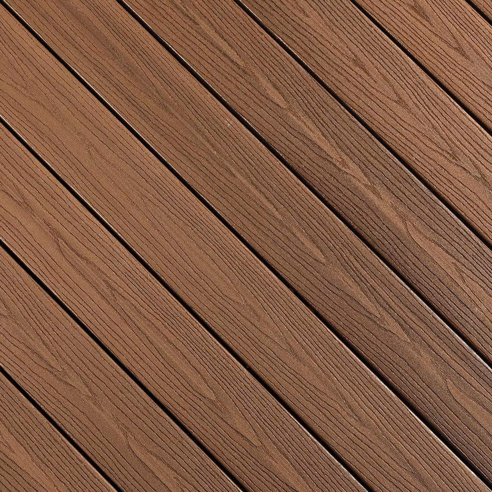 Planche de terrasse rainurée en Composite 1" x 6" Fiberon Good Life Escapes - Bungalow