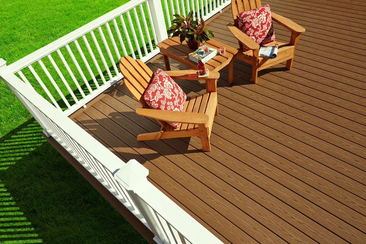 Fascia de terrasse en Composite 3/4"x11 1/4"x12' Fiberon Good Life Weekender - Cabin