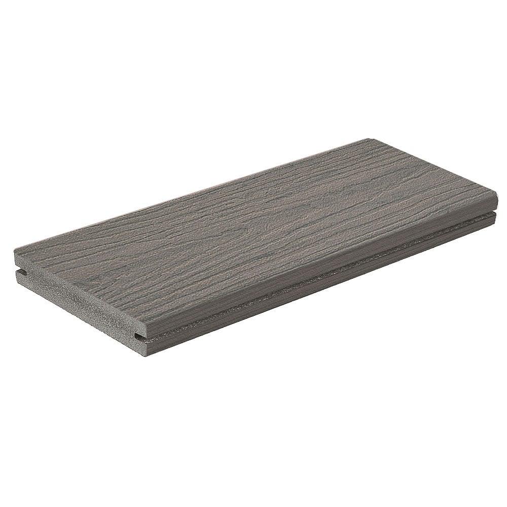 Grooved Decking Board 1"x6" Fiberon Composite Concordia Astir - Seaside Mist