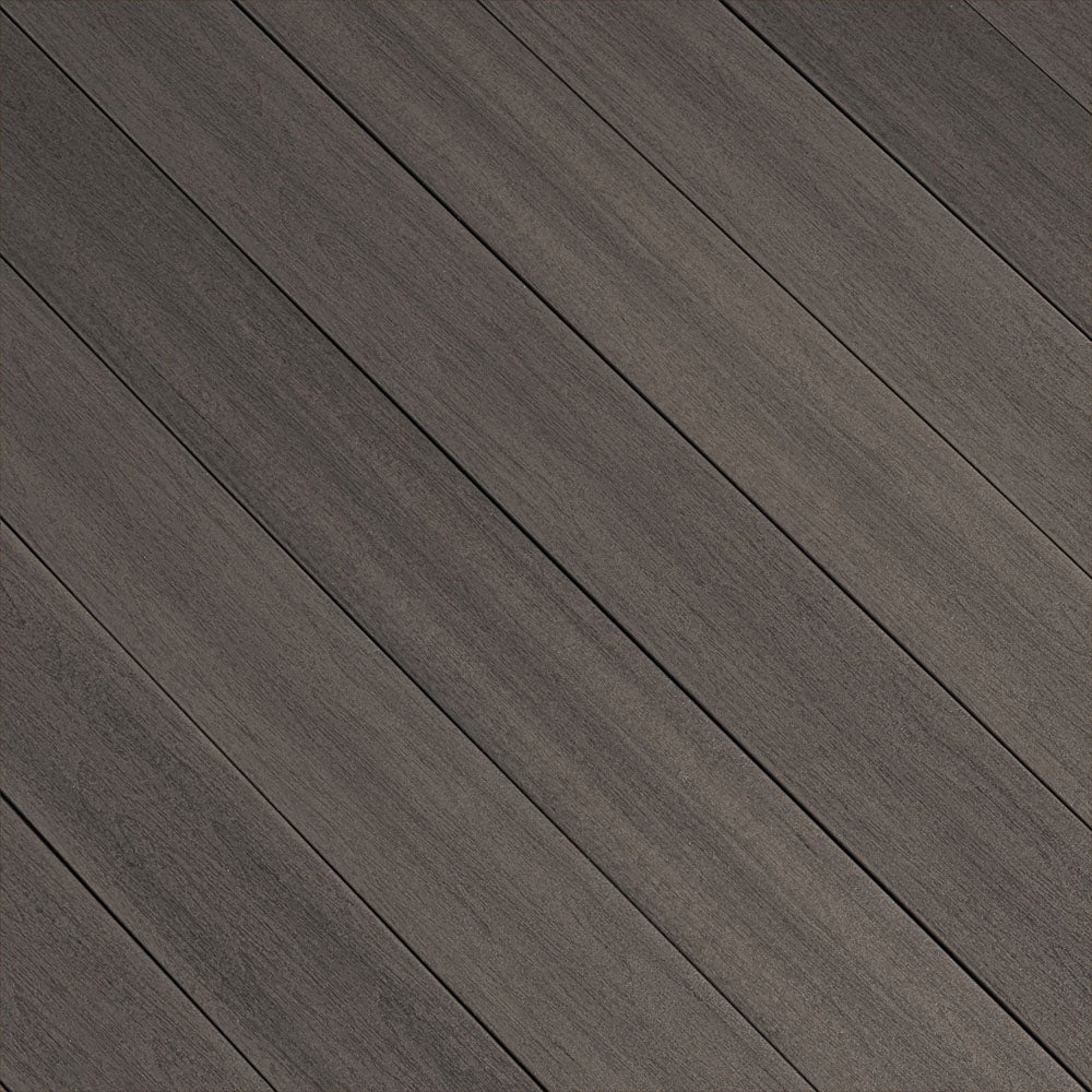 Planche de terrasse carrée en Composite 1" x 6" x 20' Fiberon Concordia Symmetry - Graphite