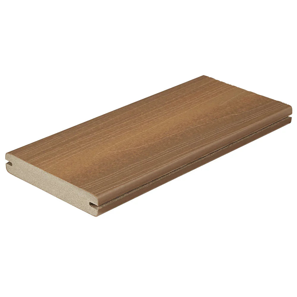 Planche de terrasse rainurée en Composite 1" x 6" Fiberon Concordia Horizon - Ipé