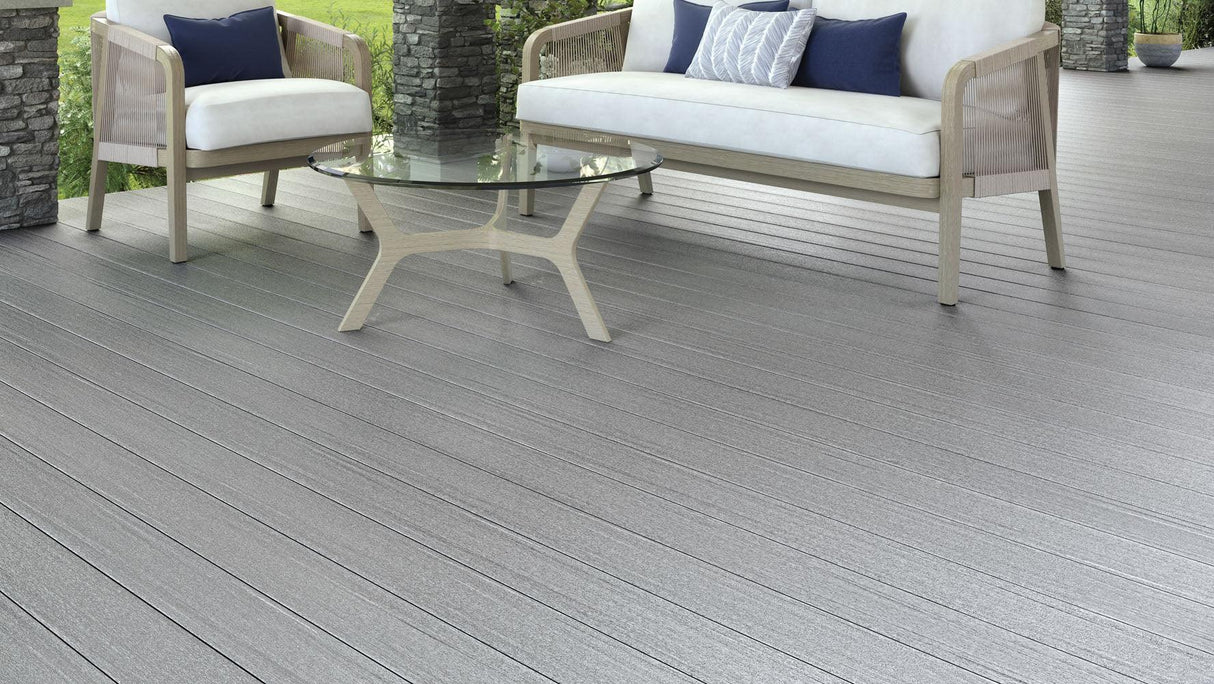 Fascia de terrasse en PVC 1/2" x 11 3/4" x 12' Fiberon Promenade - Moonlit Cove