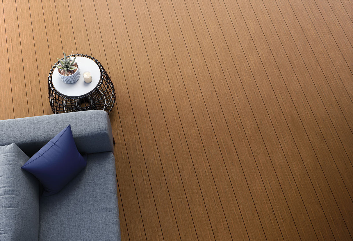 Square Decking Board 1"x6"x20' Fiberon PVC Promenade - Natural Reef