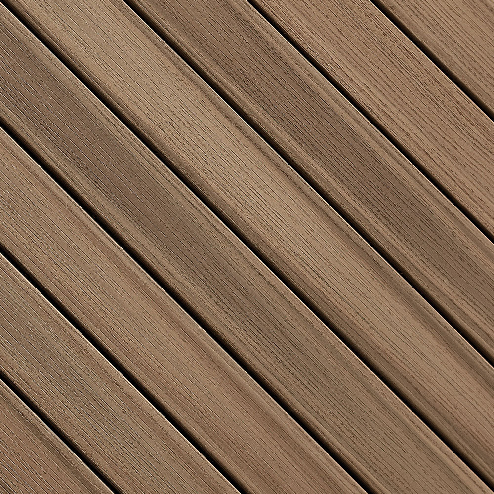 Square Decking Board 1"x6"x20' Fiberon PVC Paramount - Brownstone