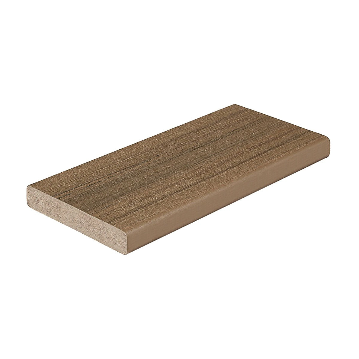Square Decking Board 1"x6"x20' Fiberon PVC Paramount - Brownstone