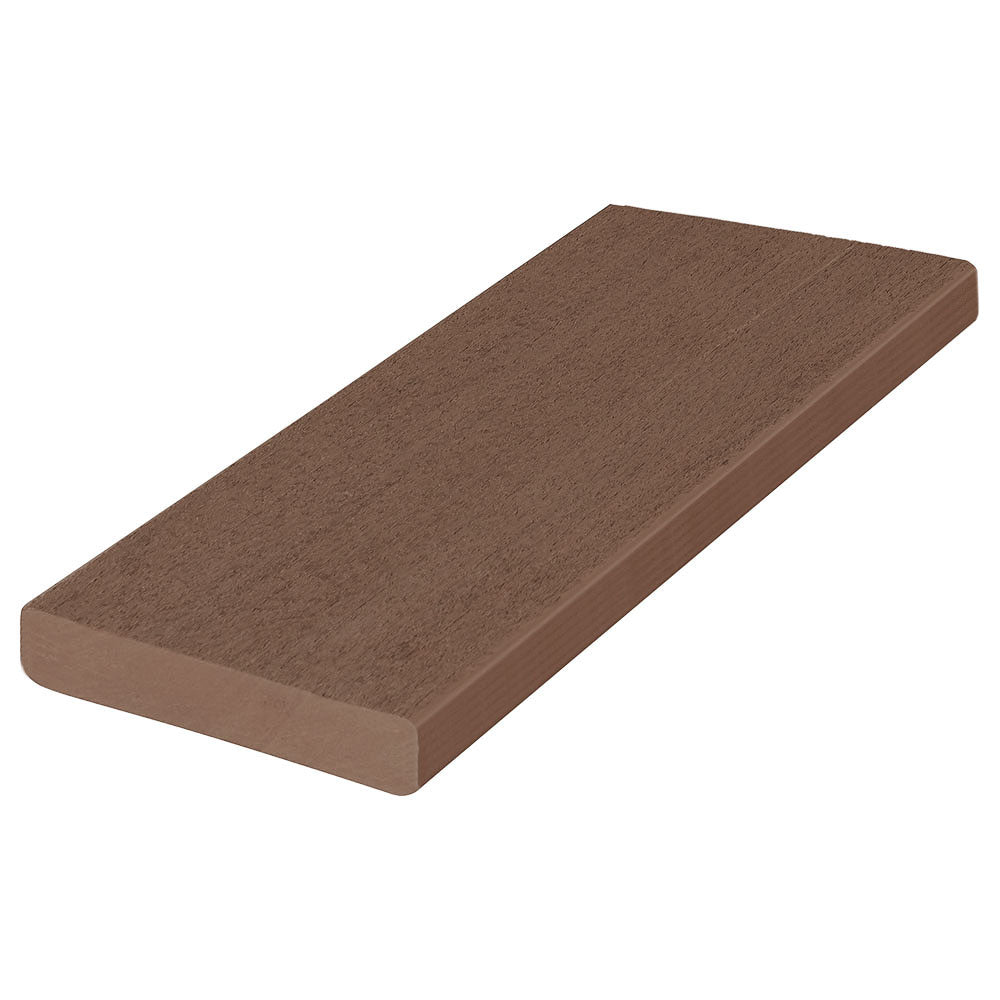 Planche de terrasse carrée en PVC 1" x 6" x 20' Fiberon Promenade - Russet Dune