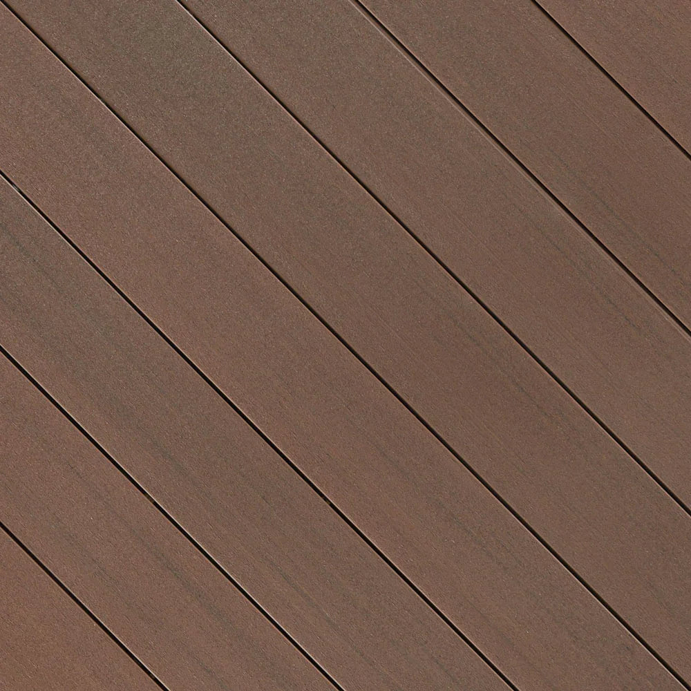 Square Decking Board 1"x6"x20' Fiberon PVC Promenade - Russet Dune