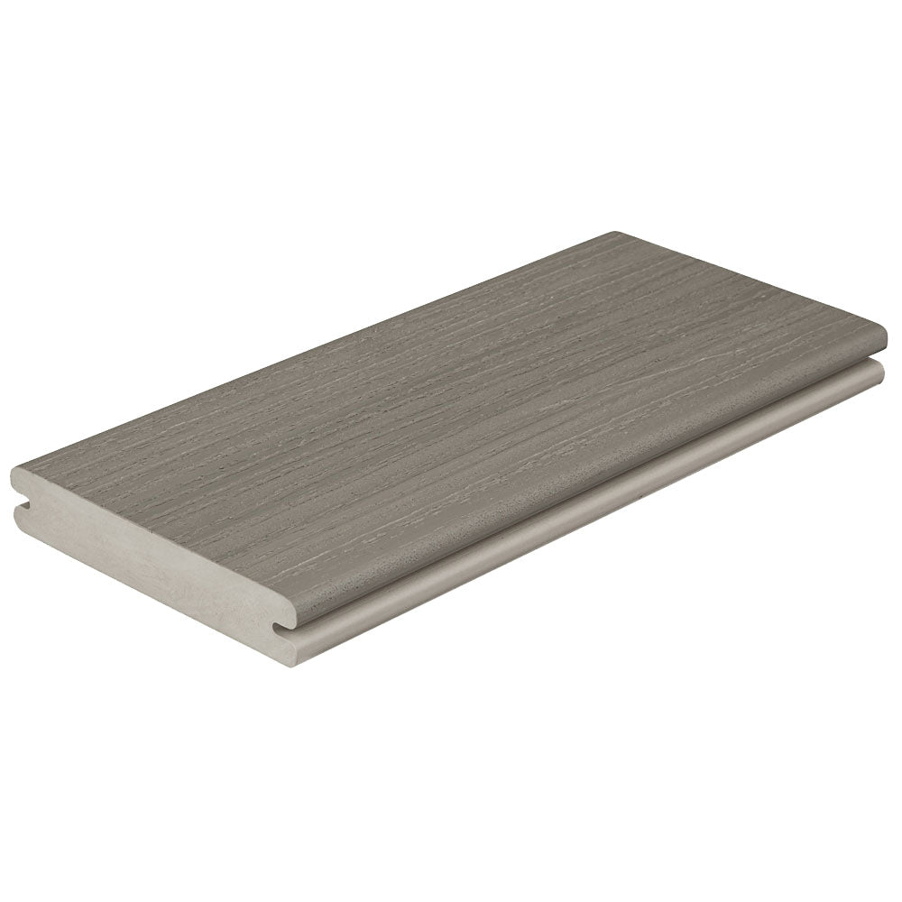 Grooved Decking Board 1"x6" Fiberon PVC Paramount - Sandstone