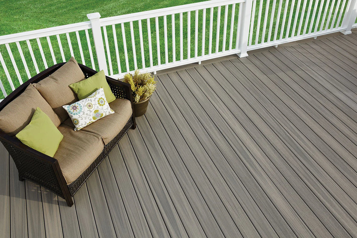 Fascia 1/2" x 11 3/4" x 12' Fiberon PVC Paramount - Sandstone