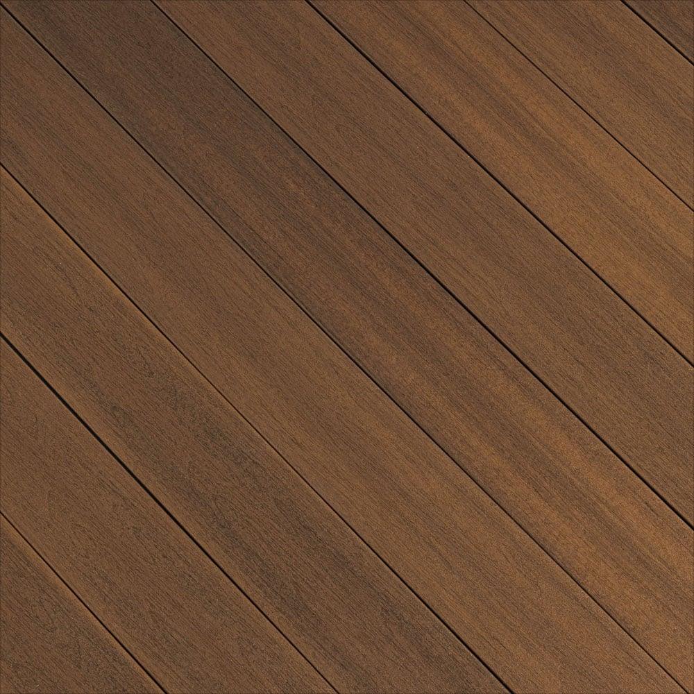 Planche de terrasse rainurée en Composite 1" x 6" Fiberon Concordia Symmetry - Warm Sienna