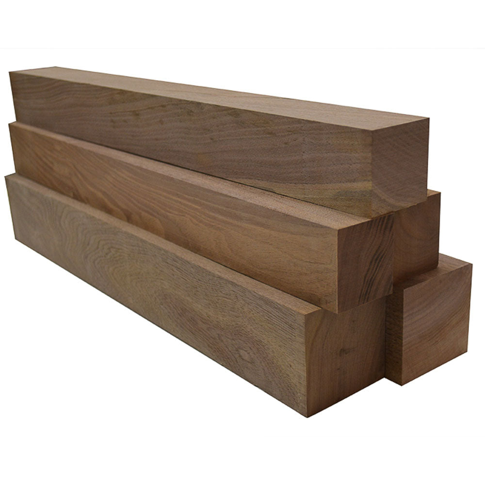 1 3/4" X 1 3/4" X 18" BLOC NOYER NOIR B4F