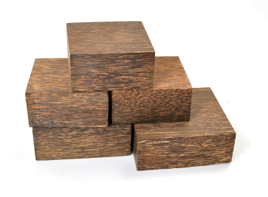 Blocs de palmier noir