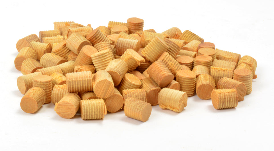 Bouchons striés 3/8" en Garapa