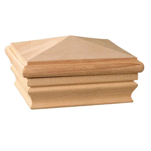 Newport Pyramid Cedar Post Cap
