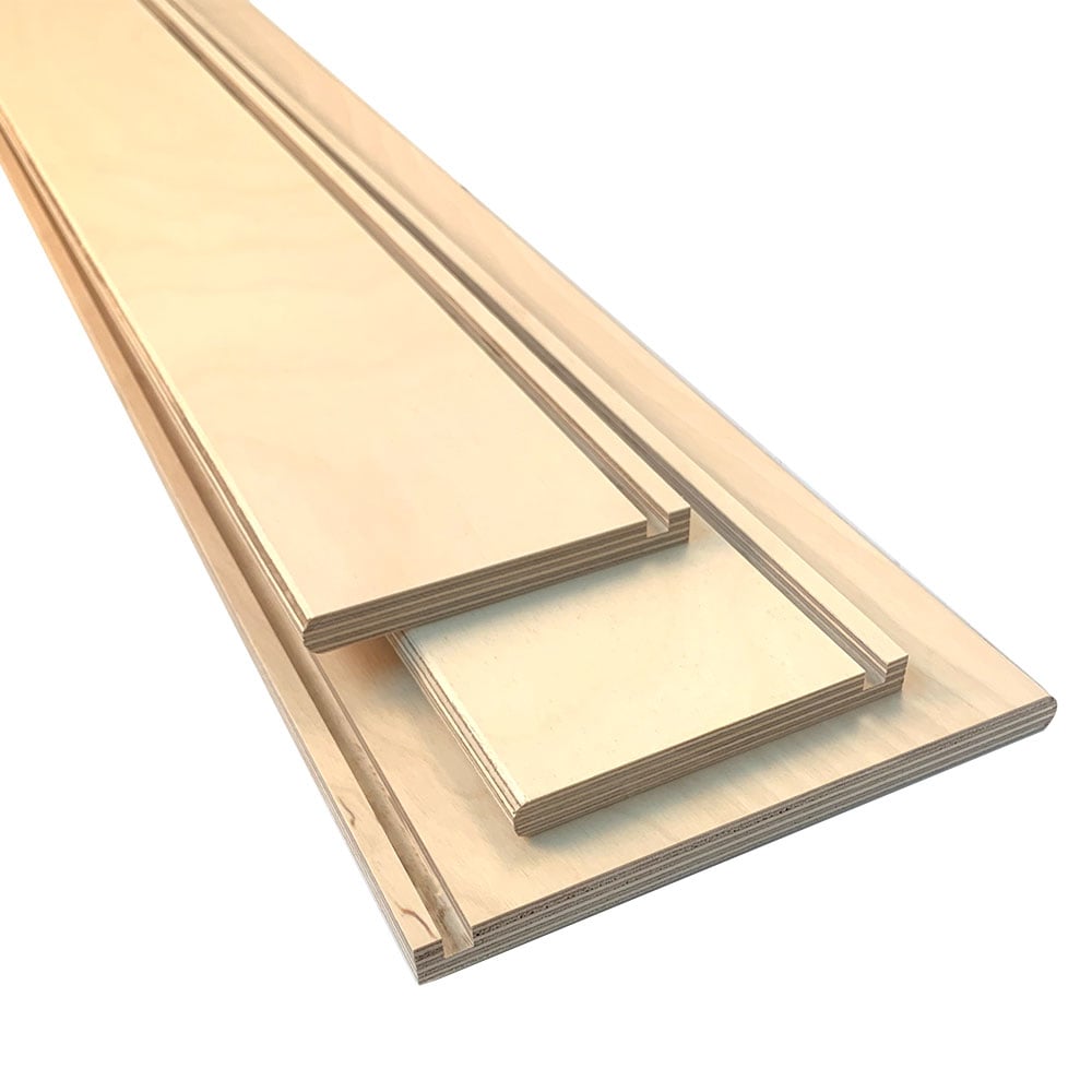 Clear Panomel melamine coated drawer sides - 48'' long