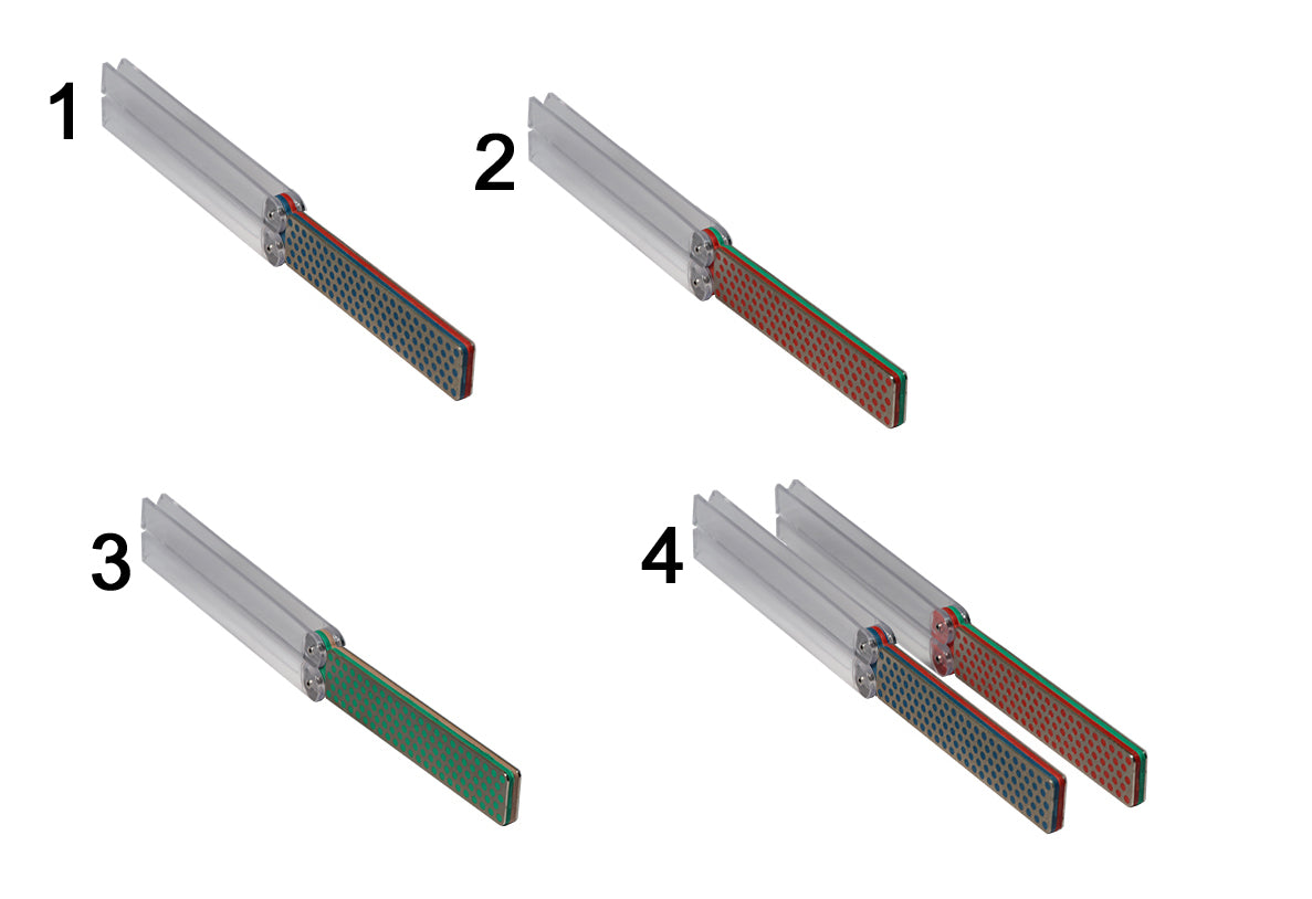 Diafold Double Sided Sharpener